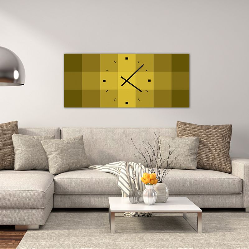 reloj de pared moderno para decorar el salón - diseño QRV - grecaridea