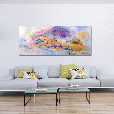 abstract modern paintings to decorate the living room-soul