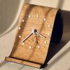 reloj de sobremesa chaise-wood