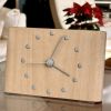 horloge de table RECTANGULAR-WOOD1